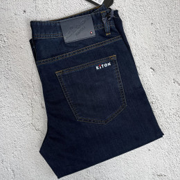 Джинсовые брюки мужские Kiton летние